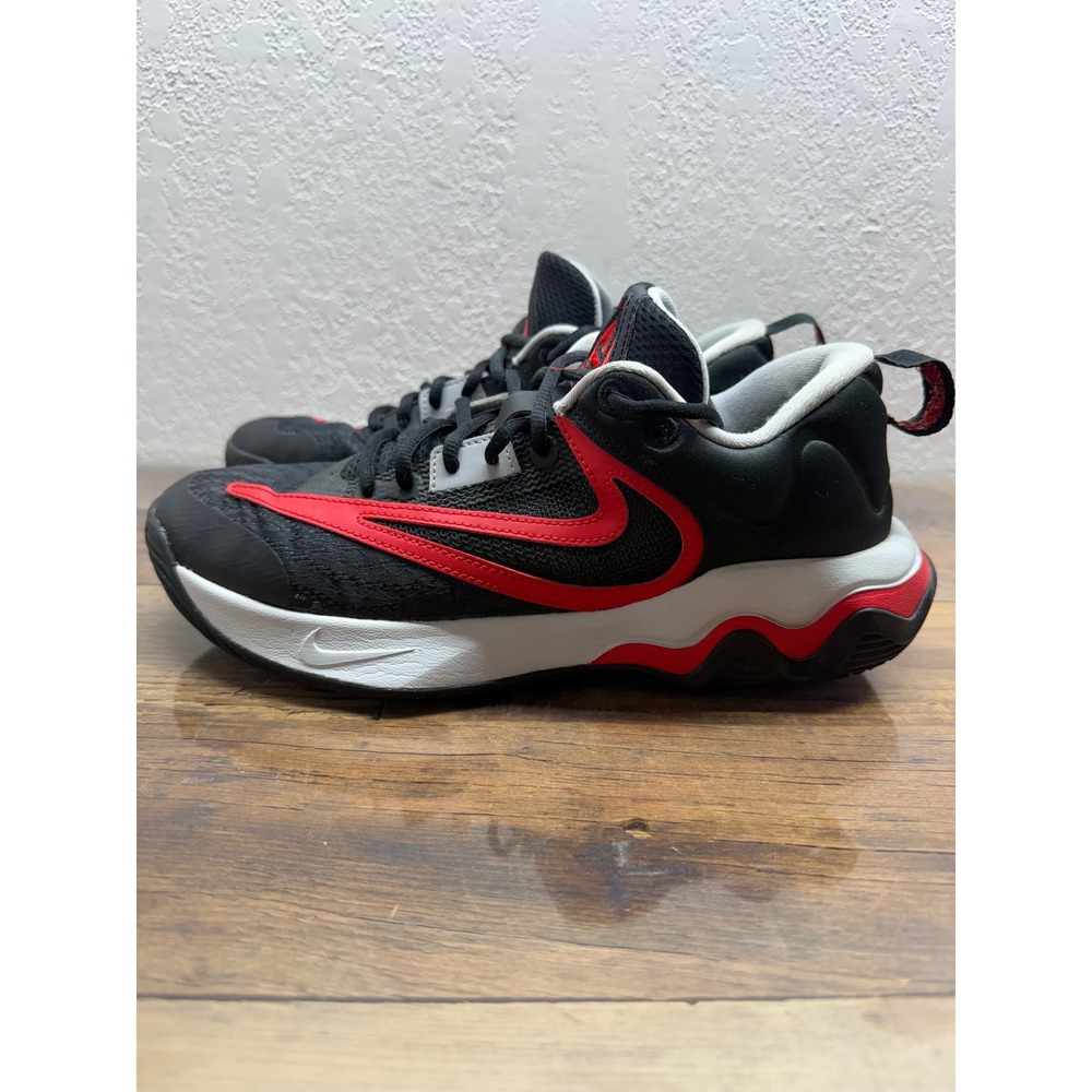 Nike Giannis Immortality 3 Black University Red White DZ7533-004 Mens 8